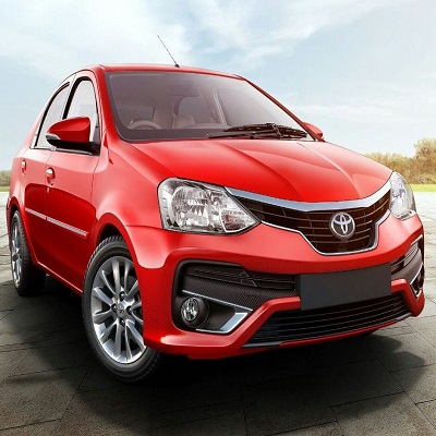 Toyota Etios Best taxi service in pathankot